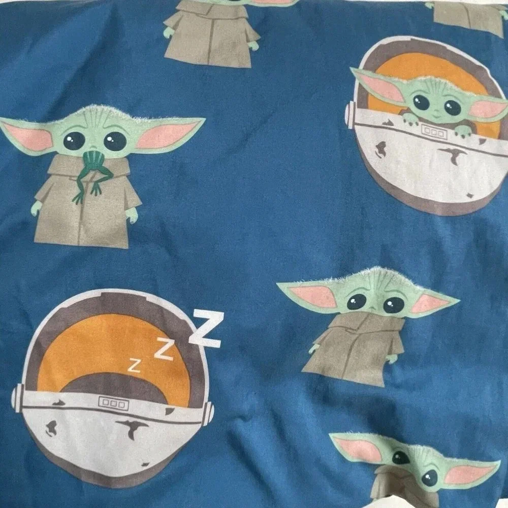 Star Wars The Mandalorian Child‎ Baby Yoda Full Fitted Sheet All Over Print Kids